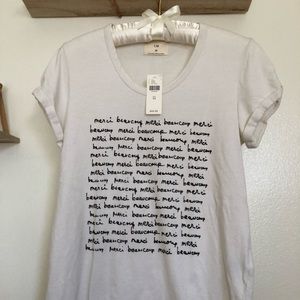 Anthropologie NWT printed shirt